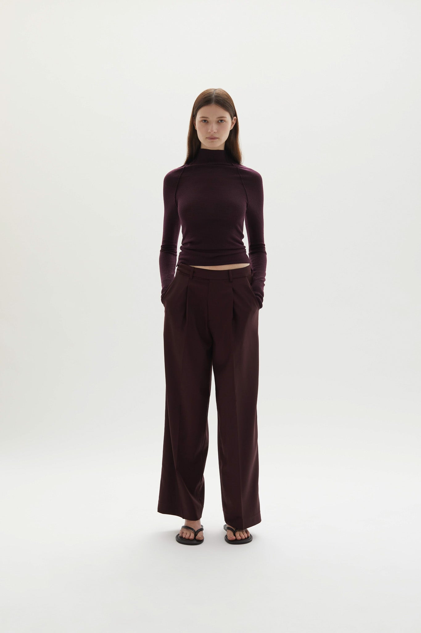 Ila Trouser Plum