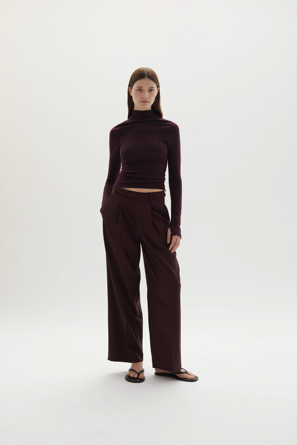 Ila Trouser Plum