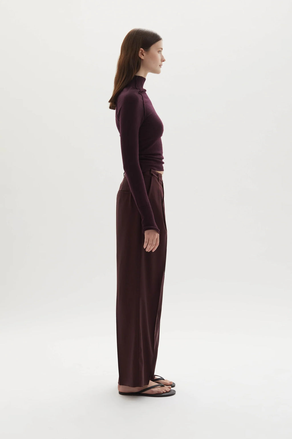 Ila Trouser Plum