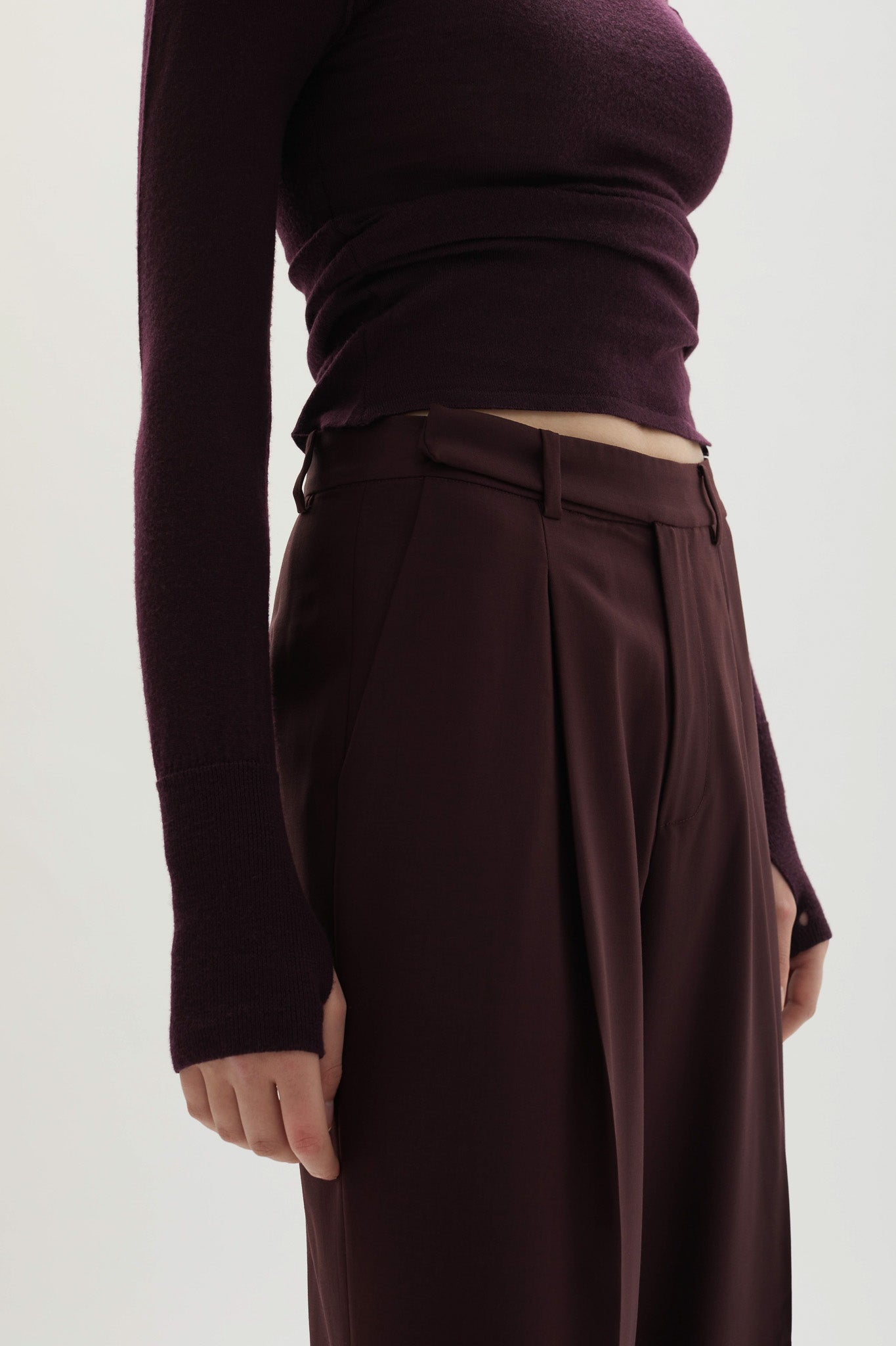 Ila Trouser Plum