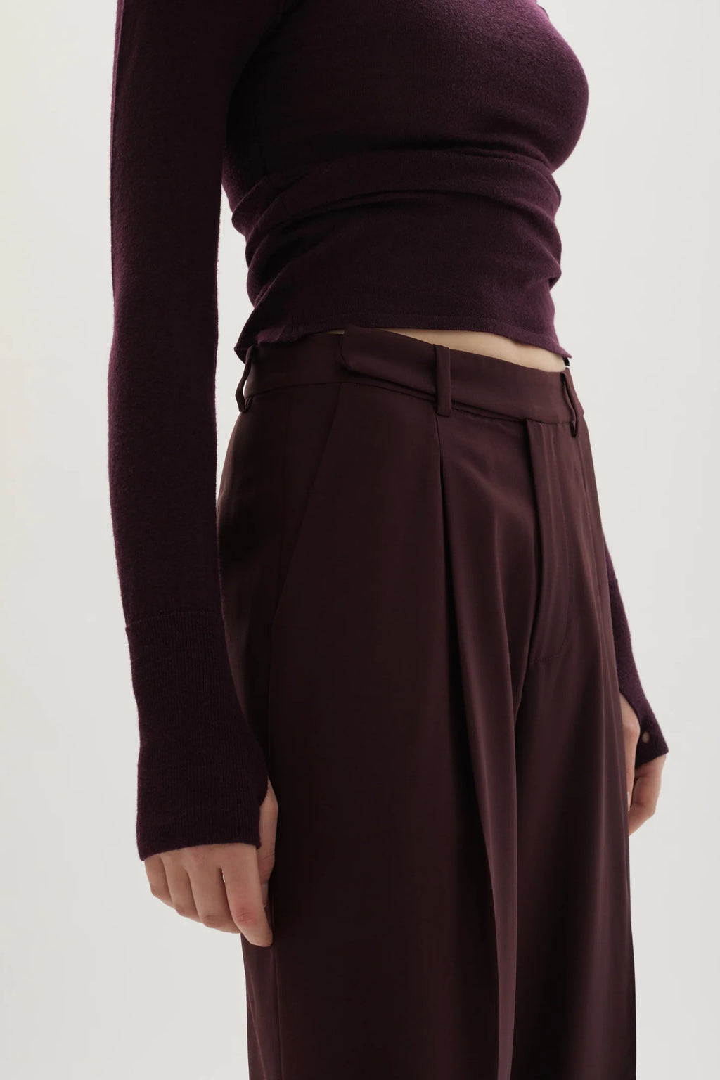 Ila Trouser Plum