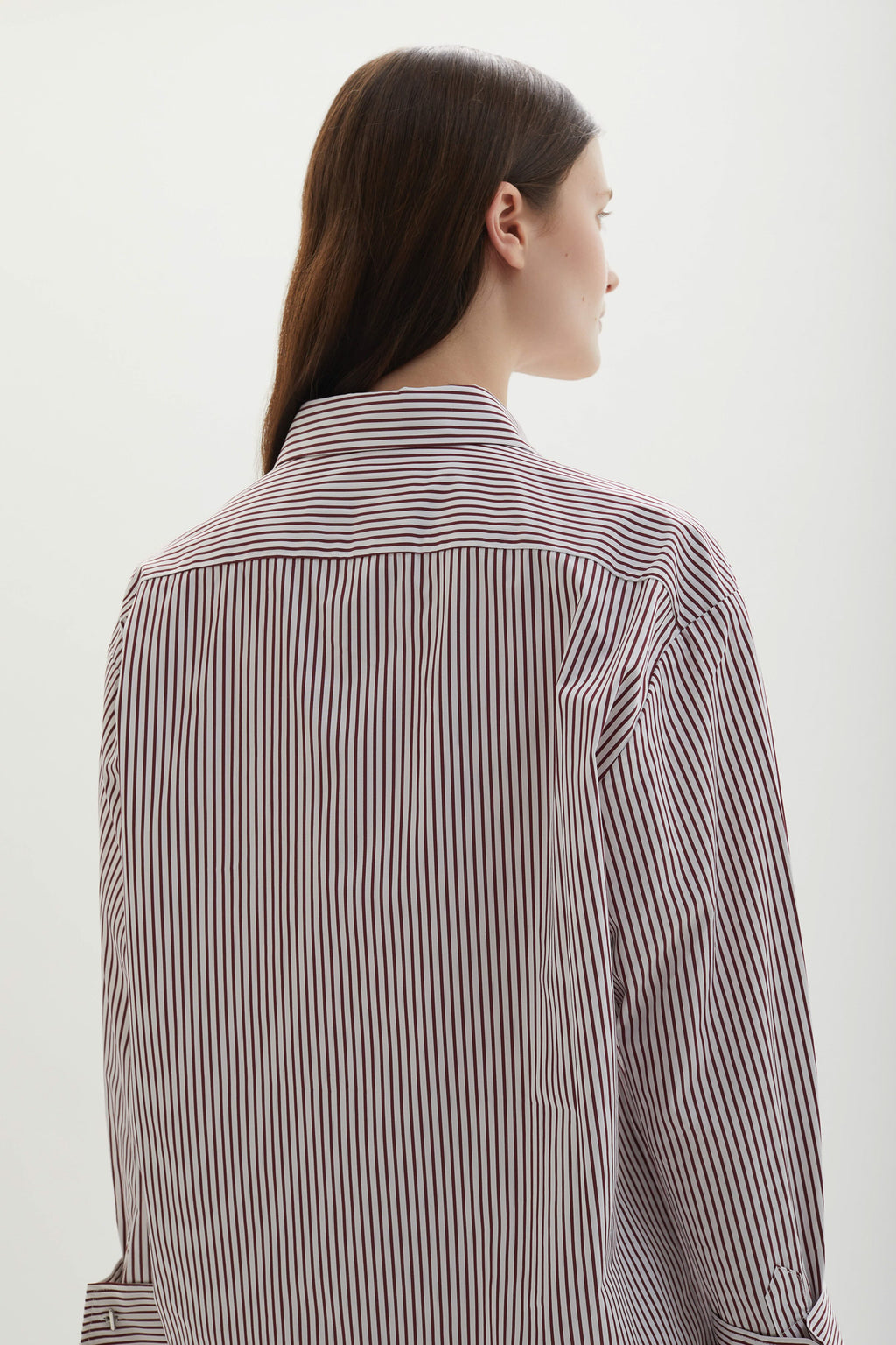 Lowell Shirt Plum Stripe