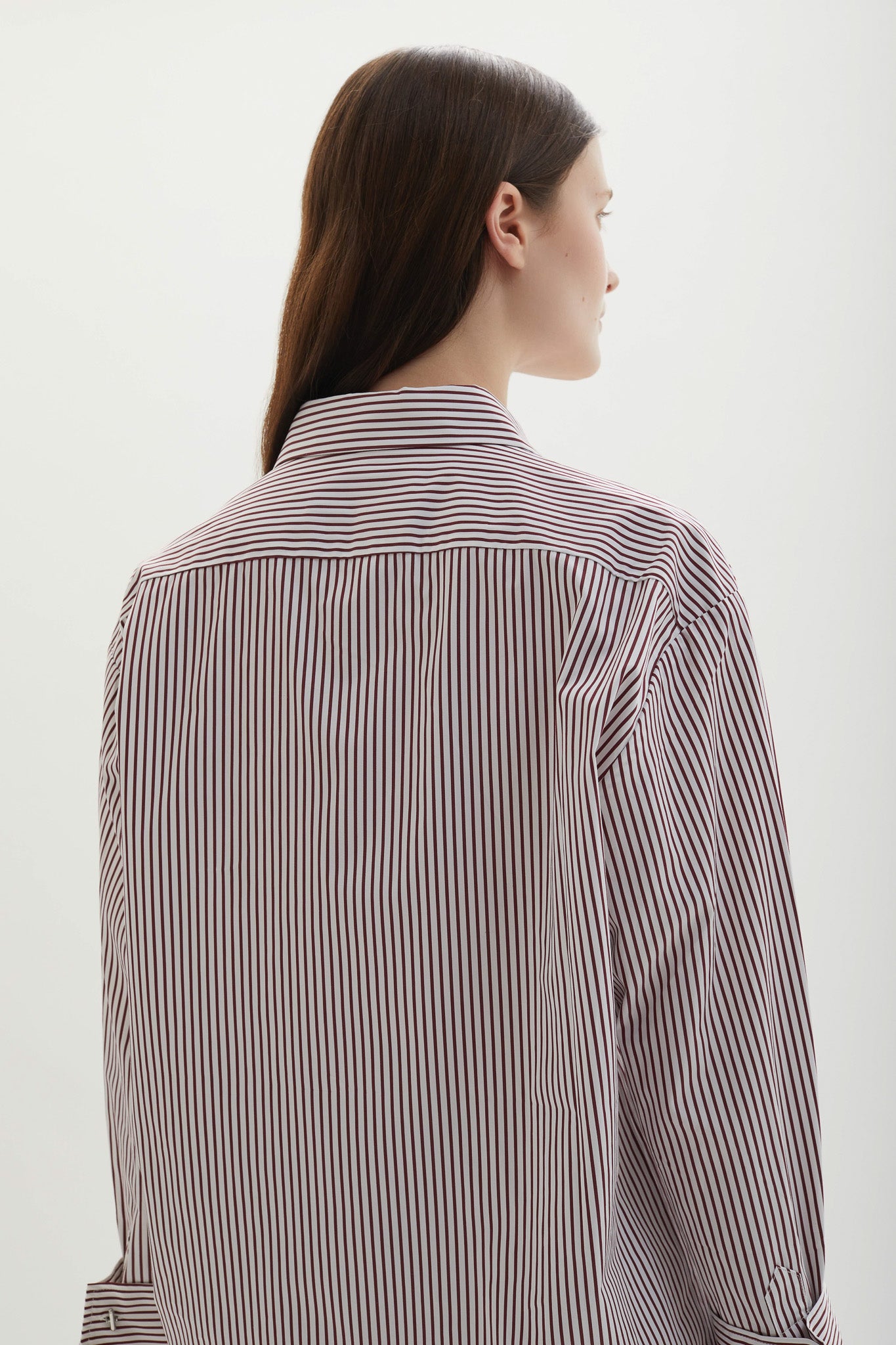 Lowell Shirt Plum Stripe