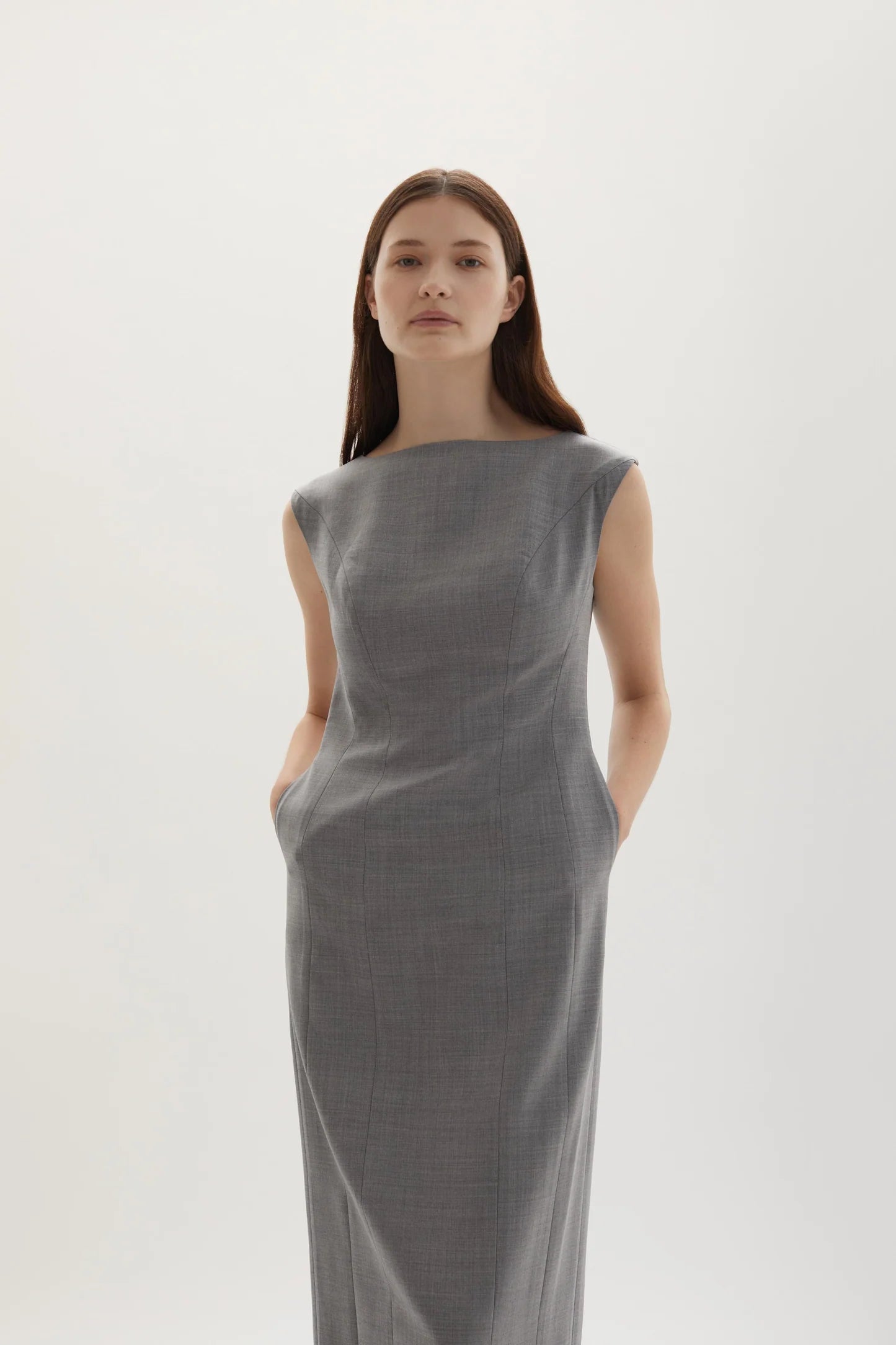 Kelli Maxi Dress Gray