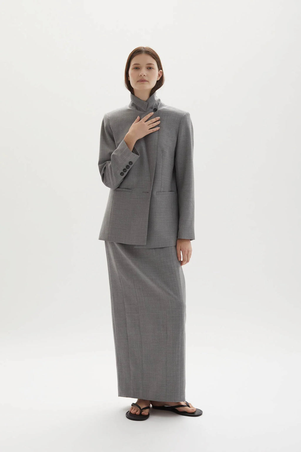 Kelli Maxi Dress Gray