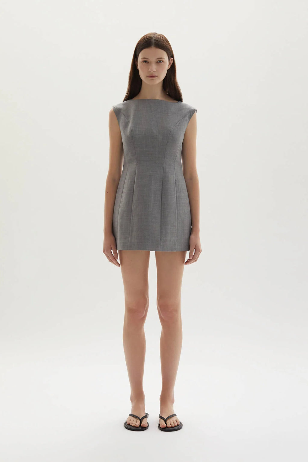 Kelli Mini Dress Gray