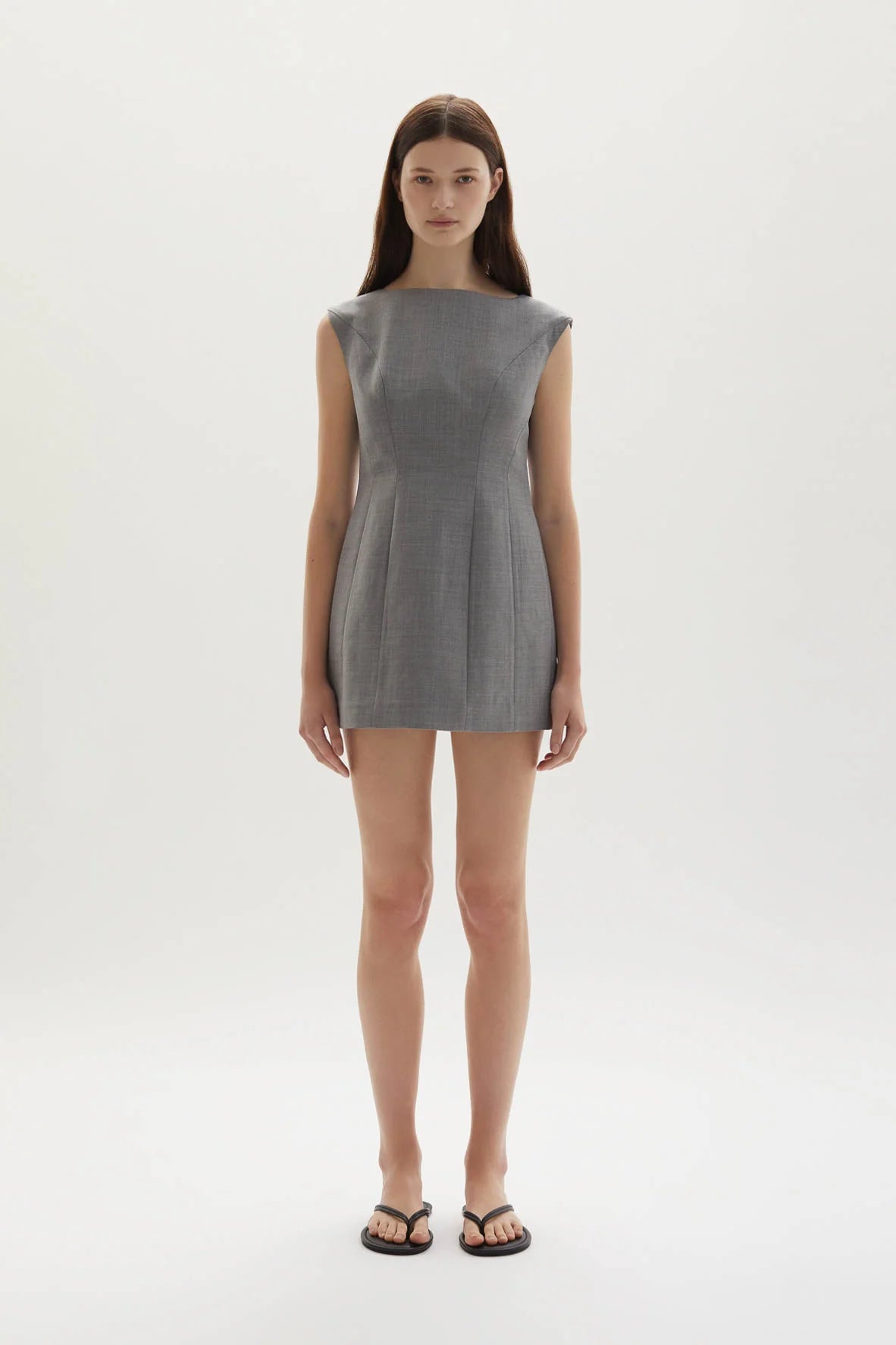 Kelli Mini Dress Gray