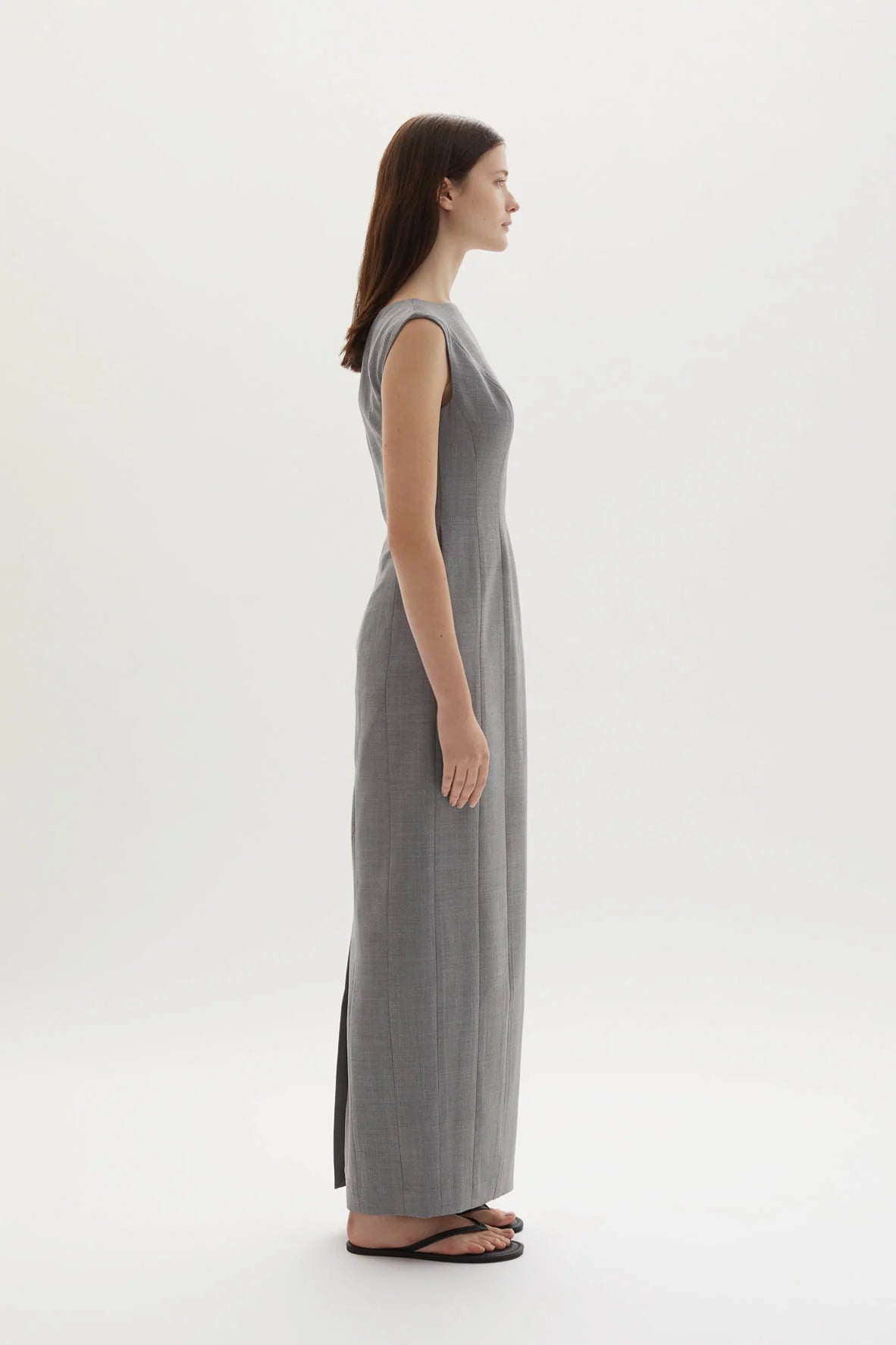 Kelli Maxi Dress Gray