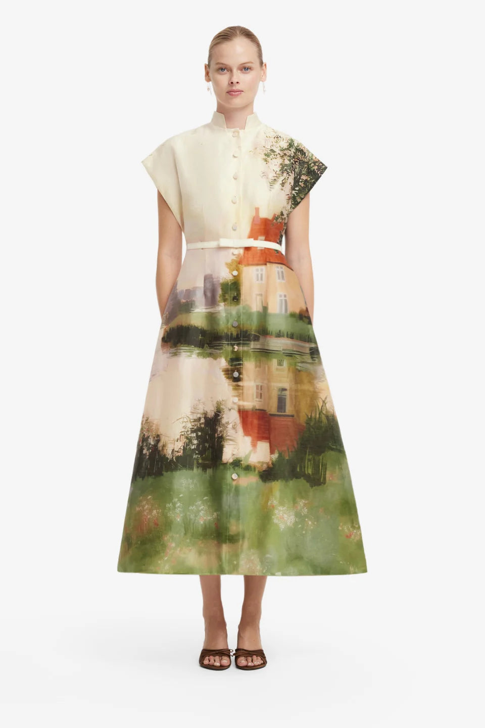 Aubrey Shirt Midi Dress