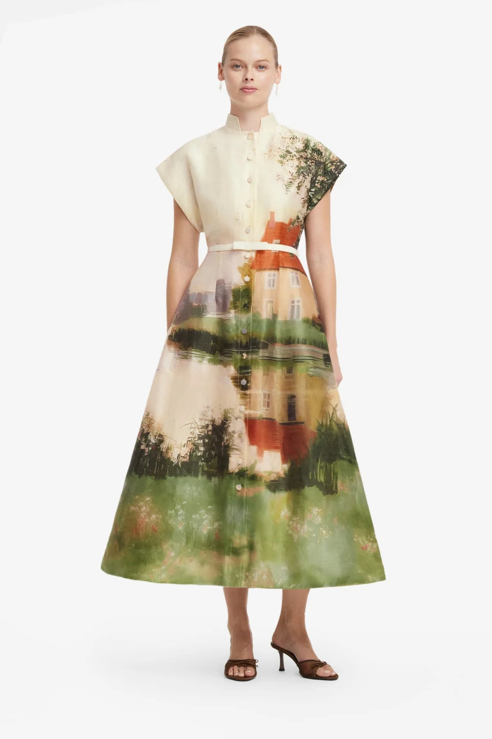 Aubrey Shirt Midi Dress