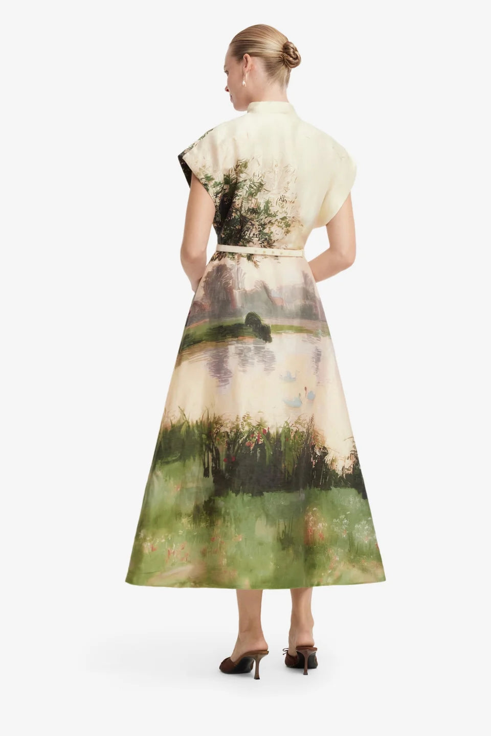 Aubrey Shirt Midi Dress