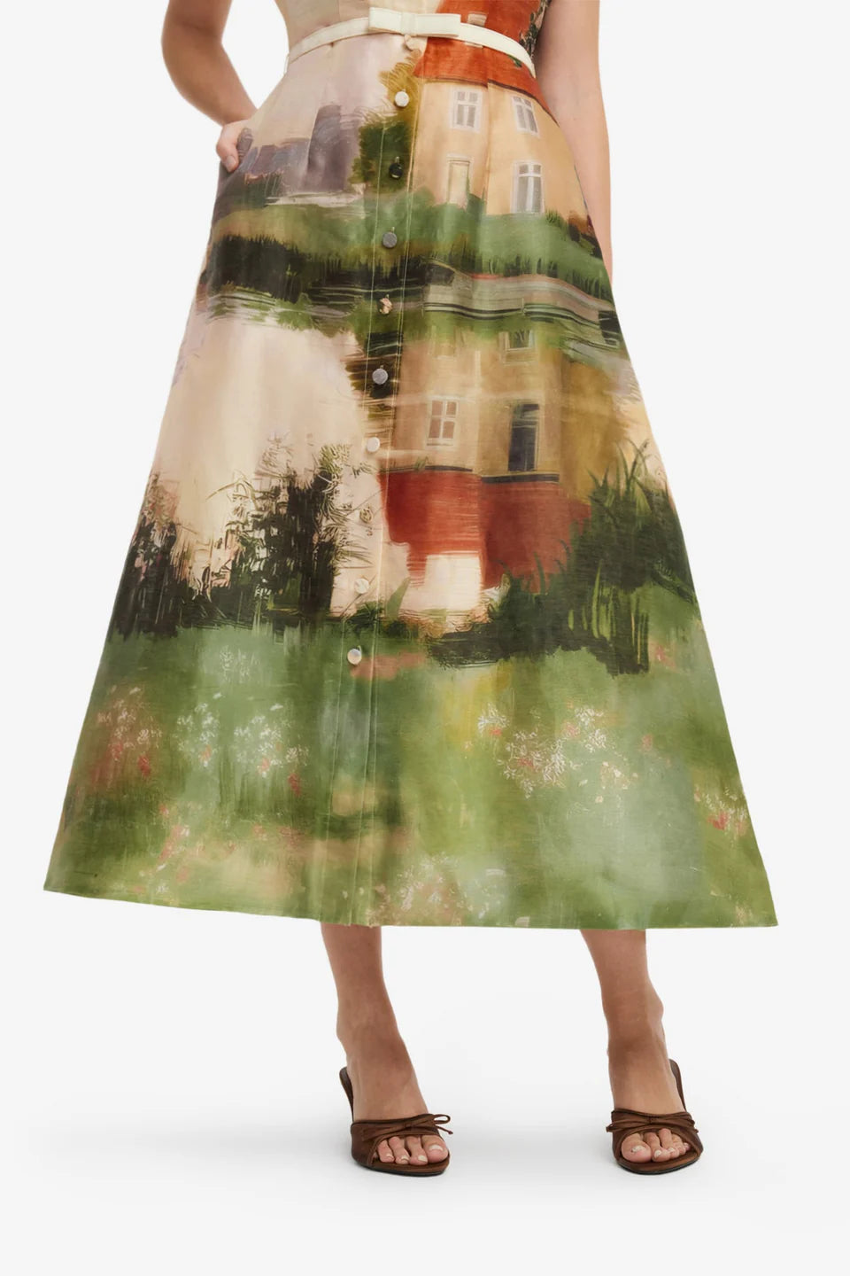 Aubrey Shirt Midi Dress