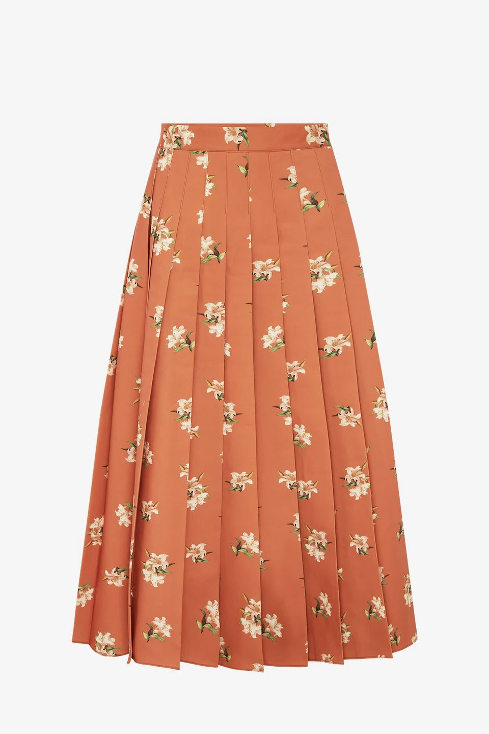 June Pleated Maxi Skirt