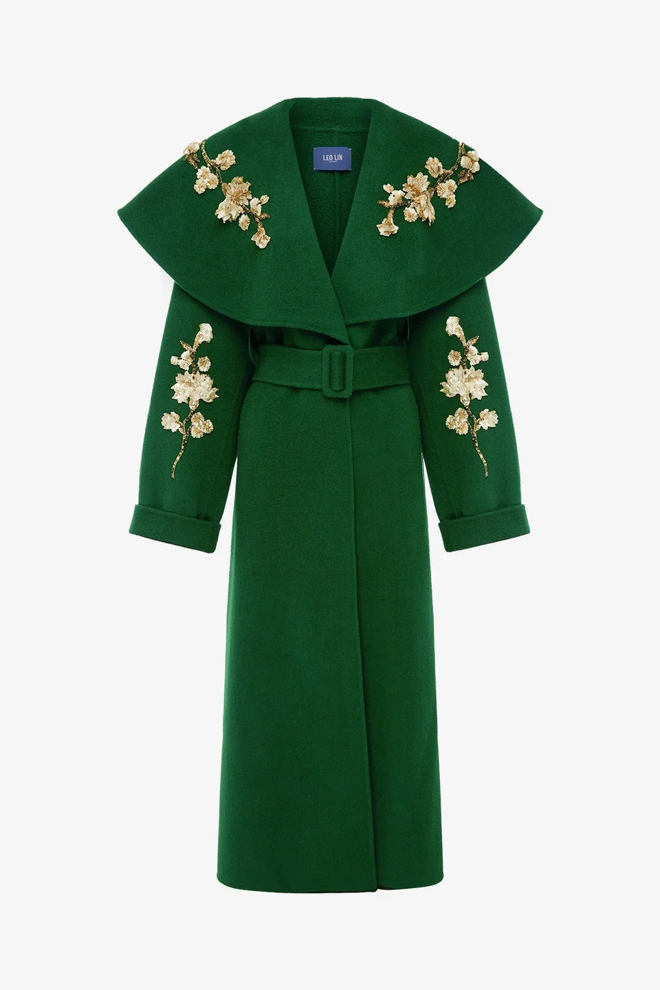 Joan Embellished Wool Coat