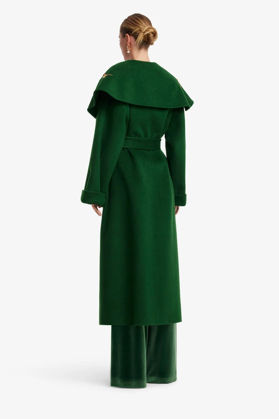 Joan Embellished Wool Coat