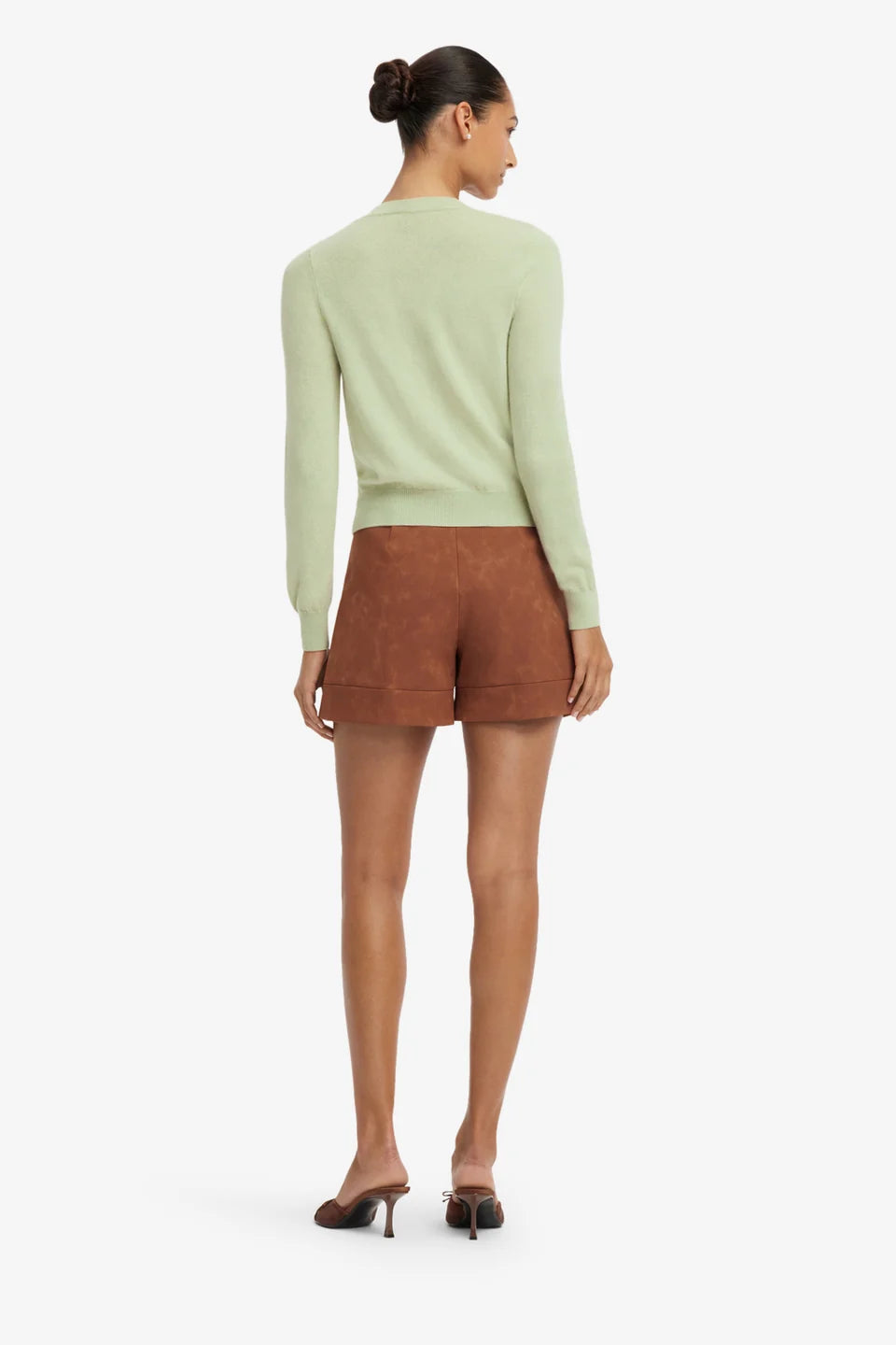 Claire Embroidered Cashmere Blend Cardigan