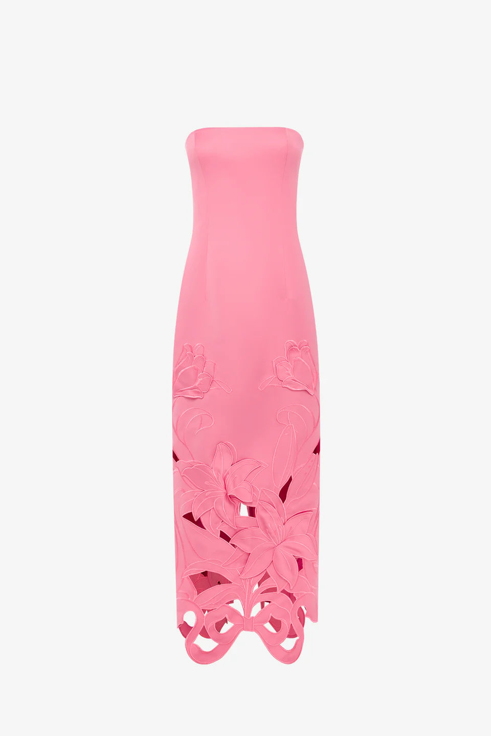 Rayna Appliqué Bustier Maxi Dress