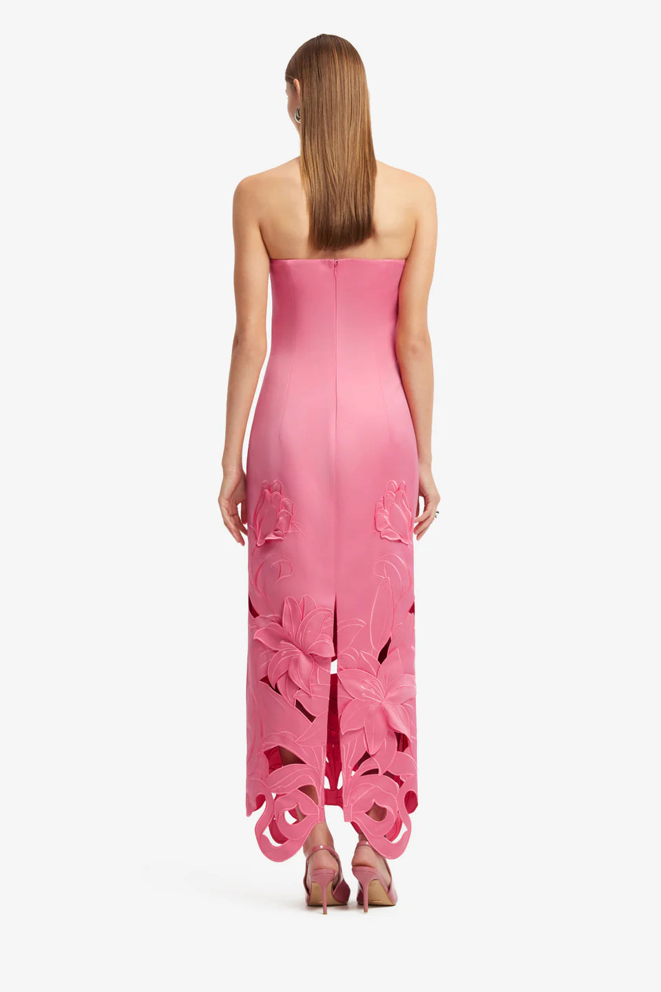 Rayna Appliqué Bustier Maxi Dress