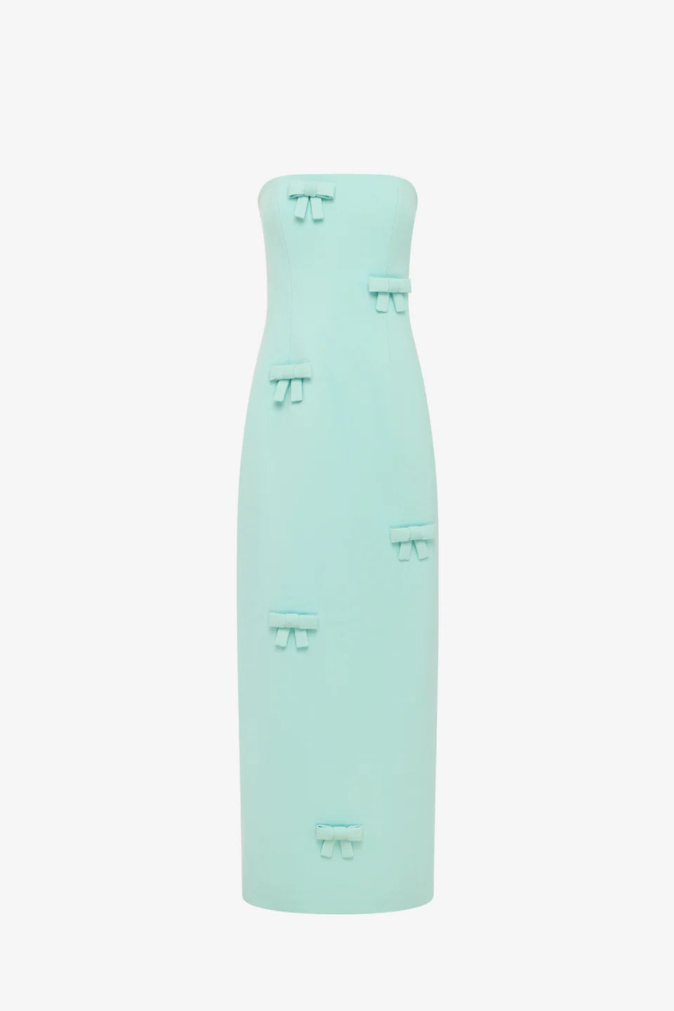 Rayna Bow Bustier Maxi Dress