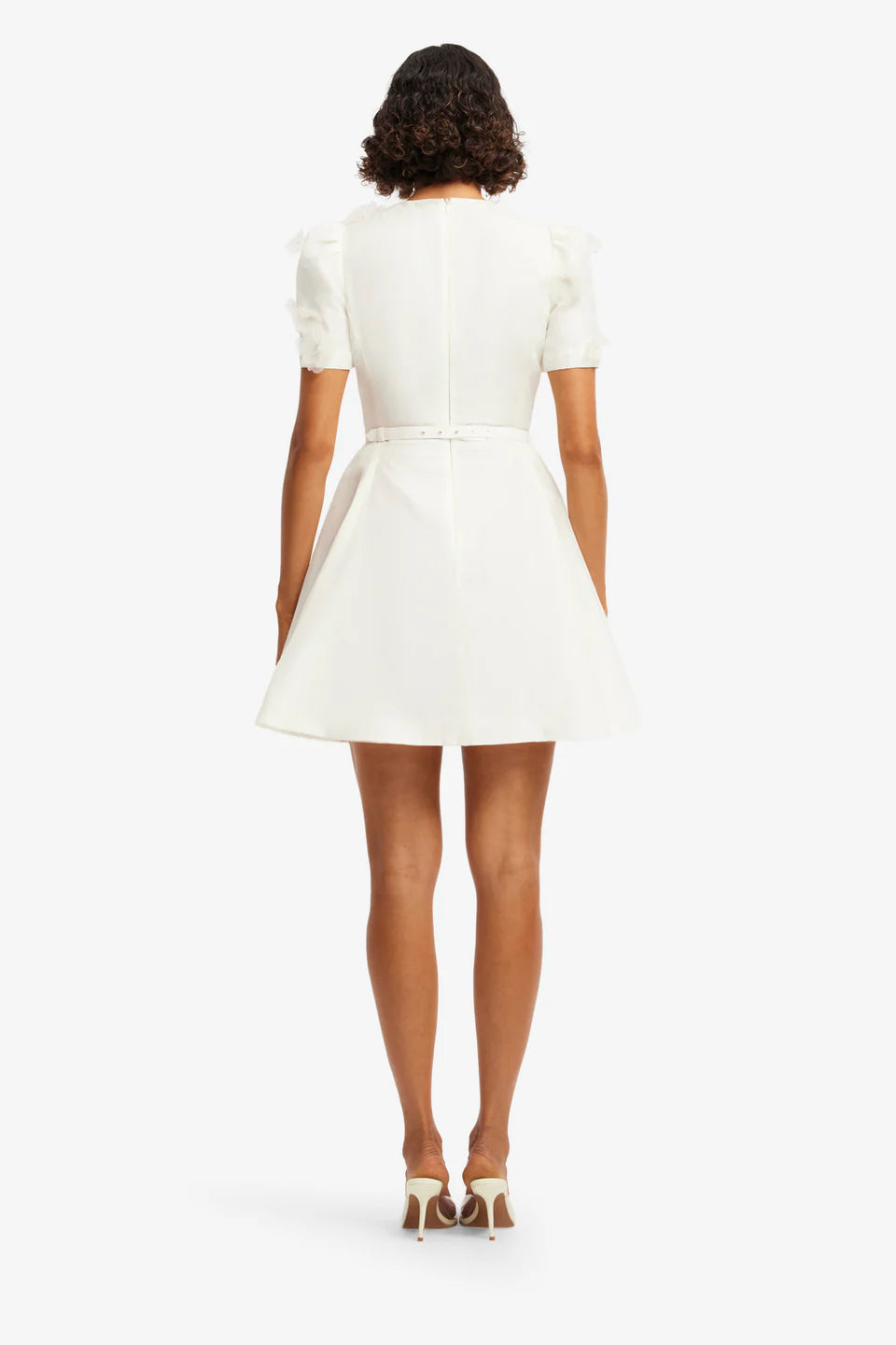 Elyse Petal Short Sleeve Mini Dress
