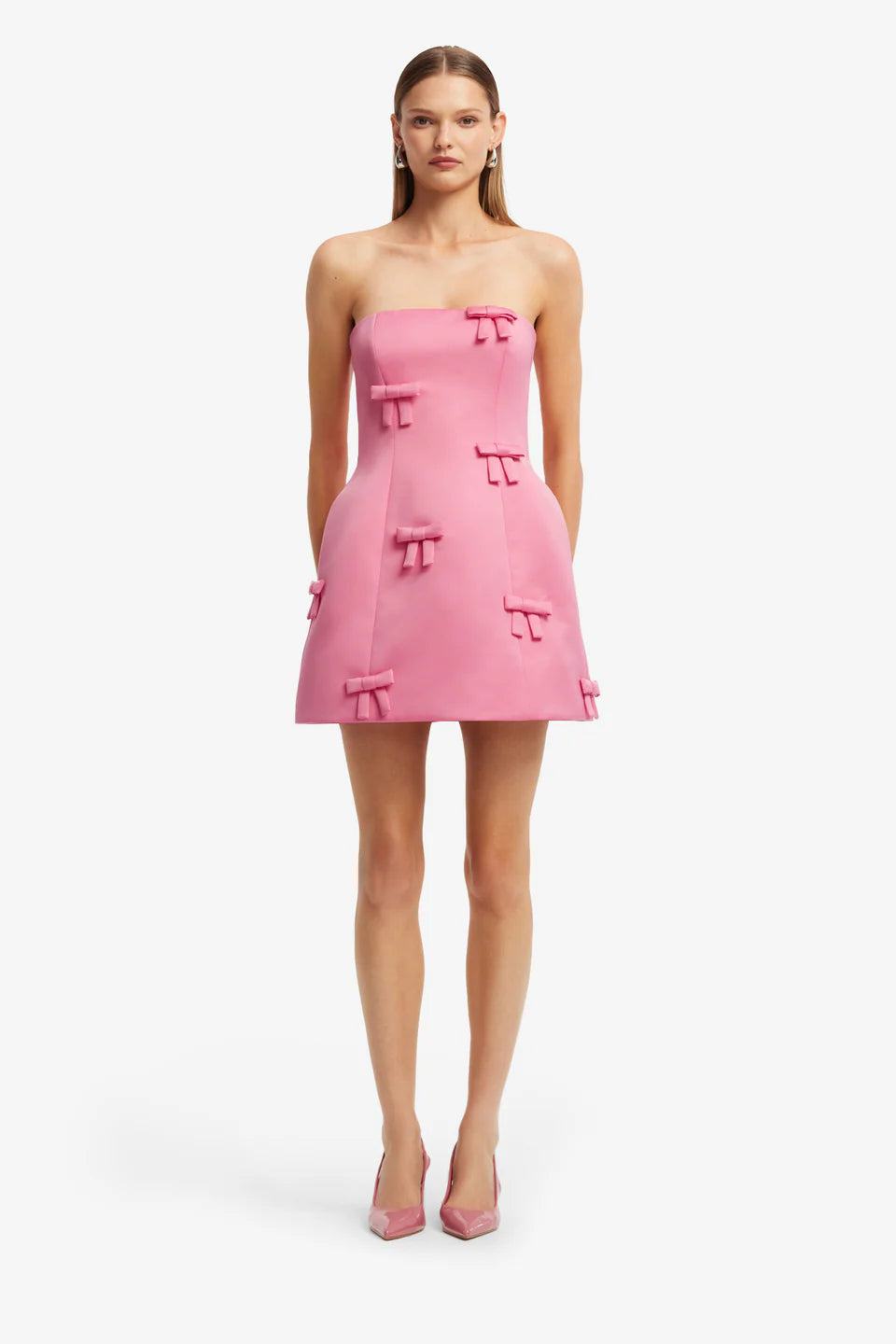 Roselle Bow Mini Dress