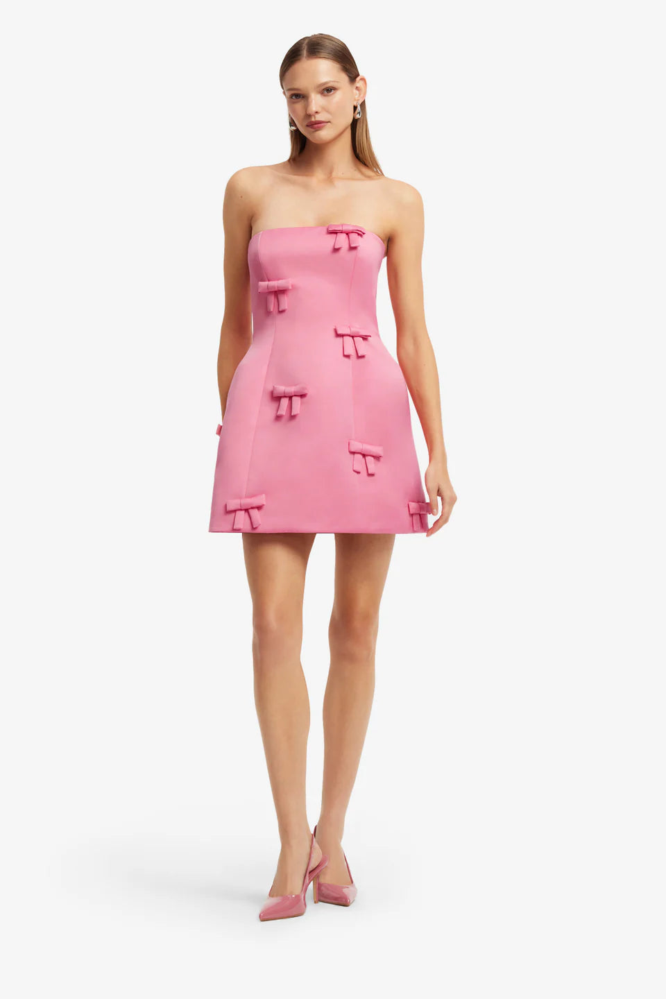 Roselle Bow Mini Dress