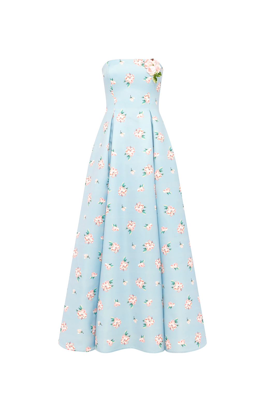Nora Bustier Maxi Dress