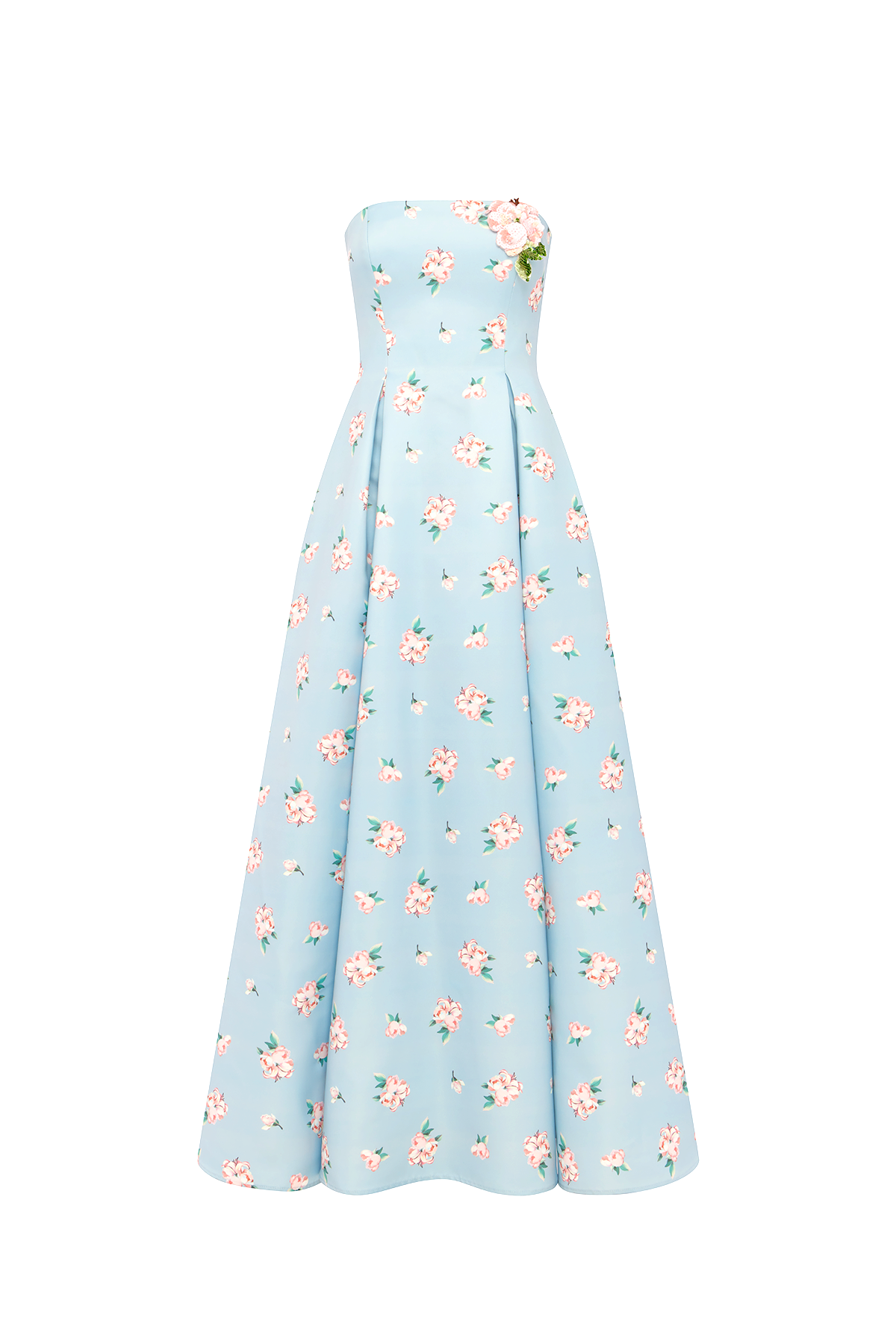 Nora Bustier Maxi Dress