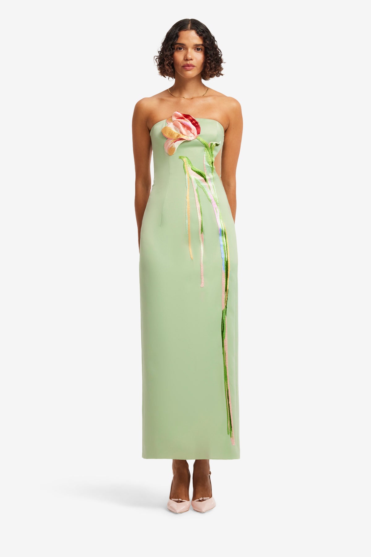Marilyn Cutout Bustier Maxi Dress