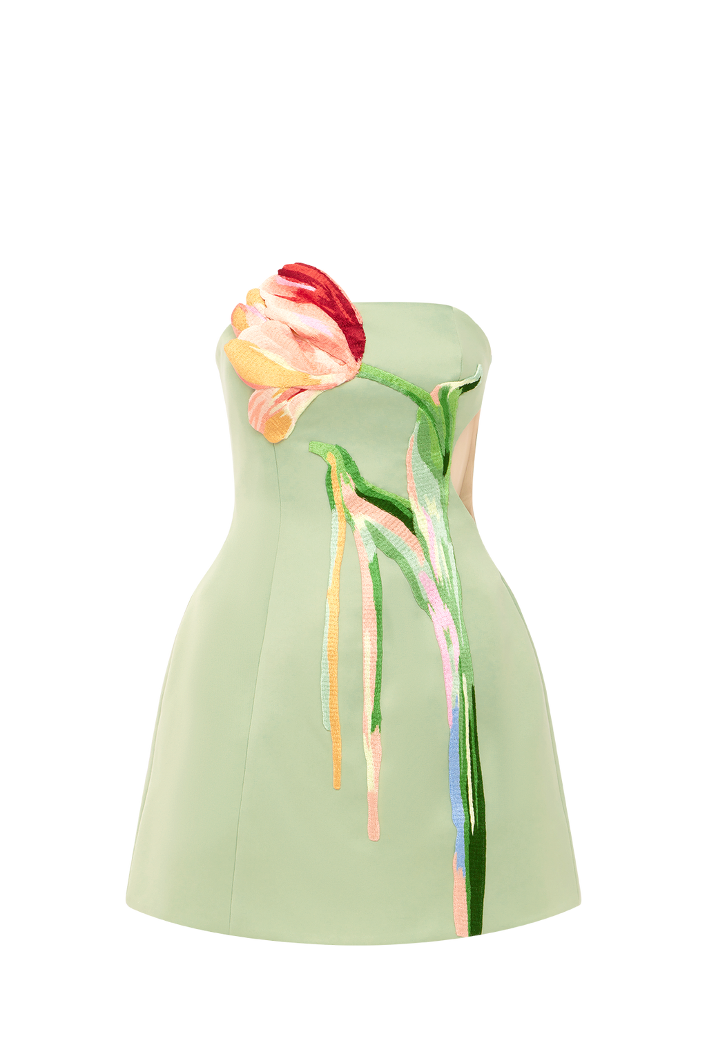 Roselle Cutout Bustier Mini Dress