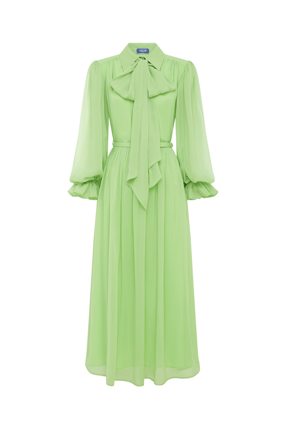 Cassie Tie Neck Midi Dress