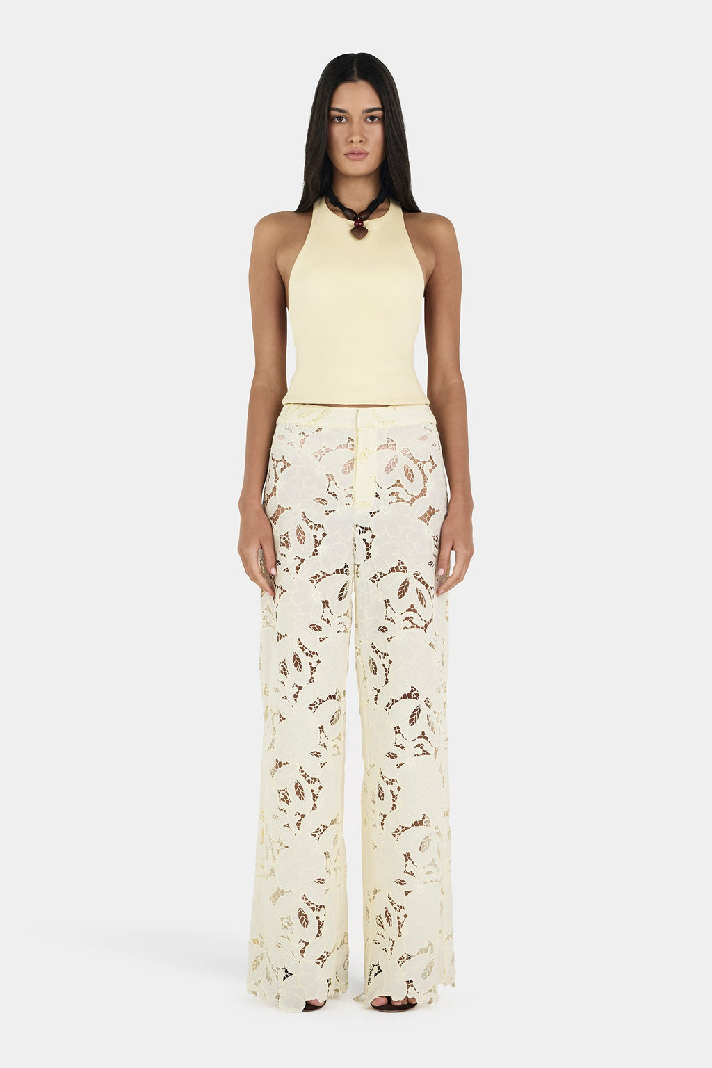 Lotus Lace Pant Butter