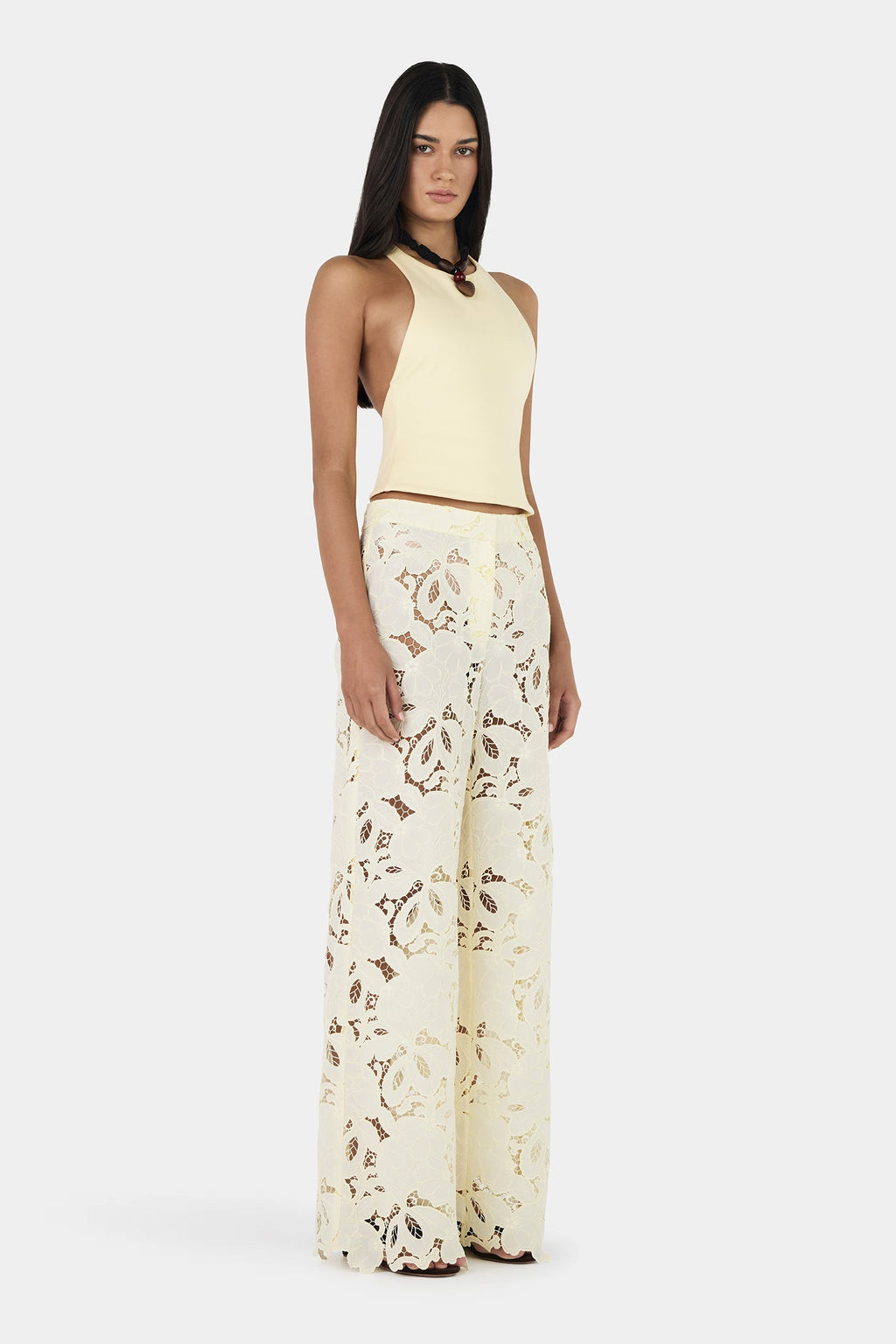 Lotus Lace Pant Butter