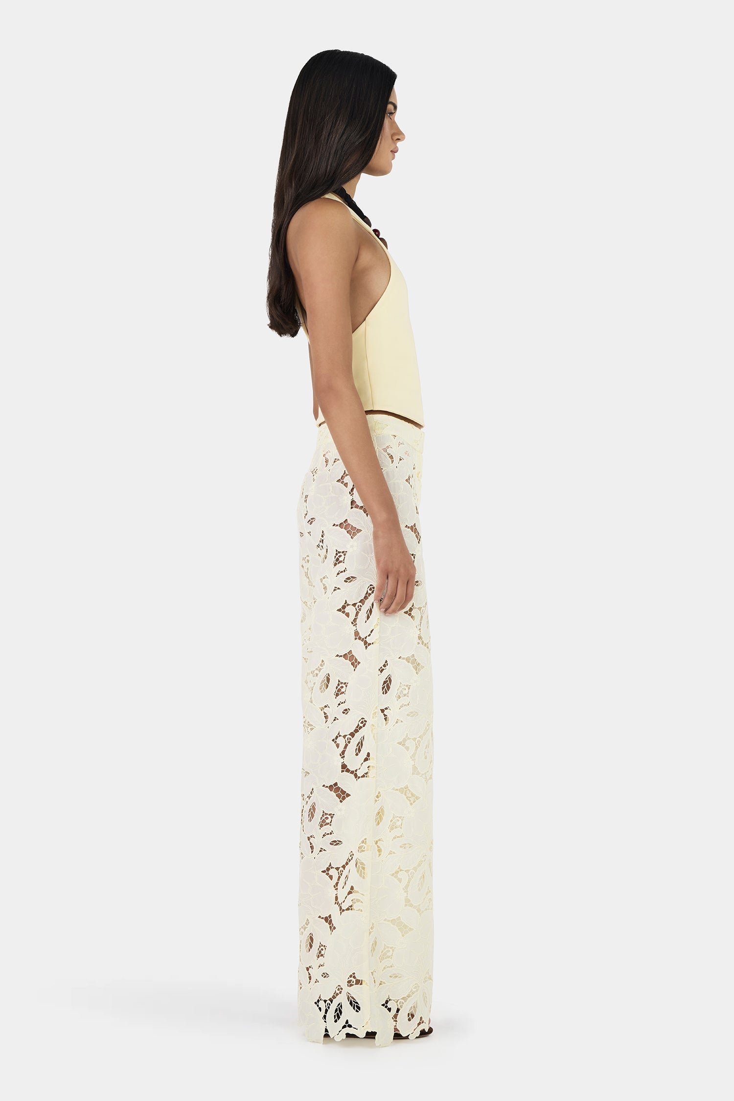Lotus Lace Pant Butter