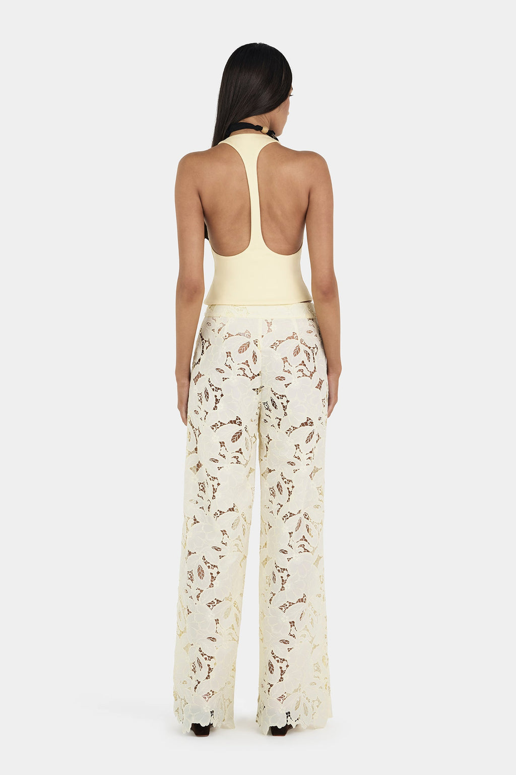 Lotus Lace Pant Butter