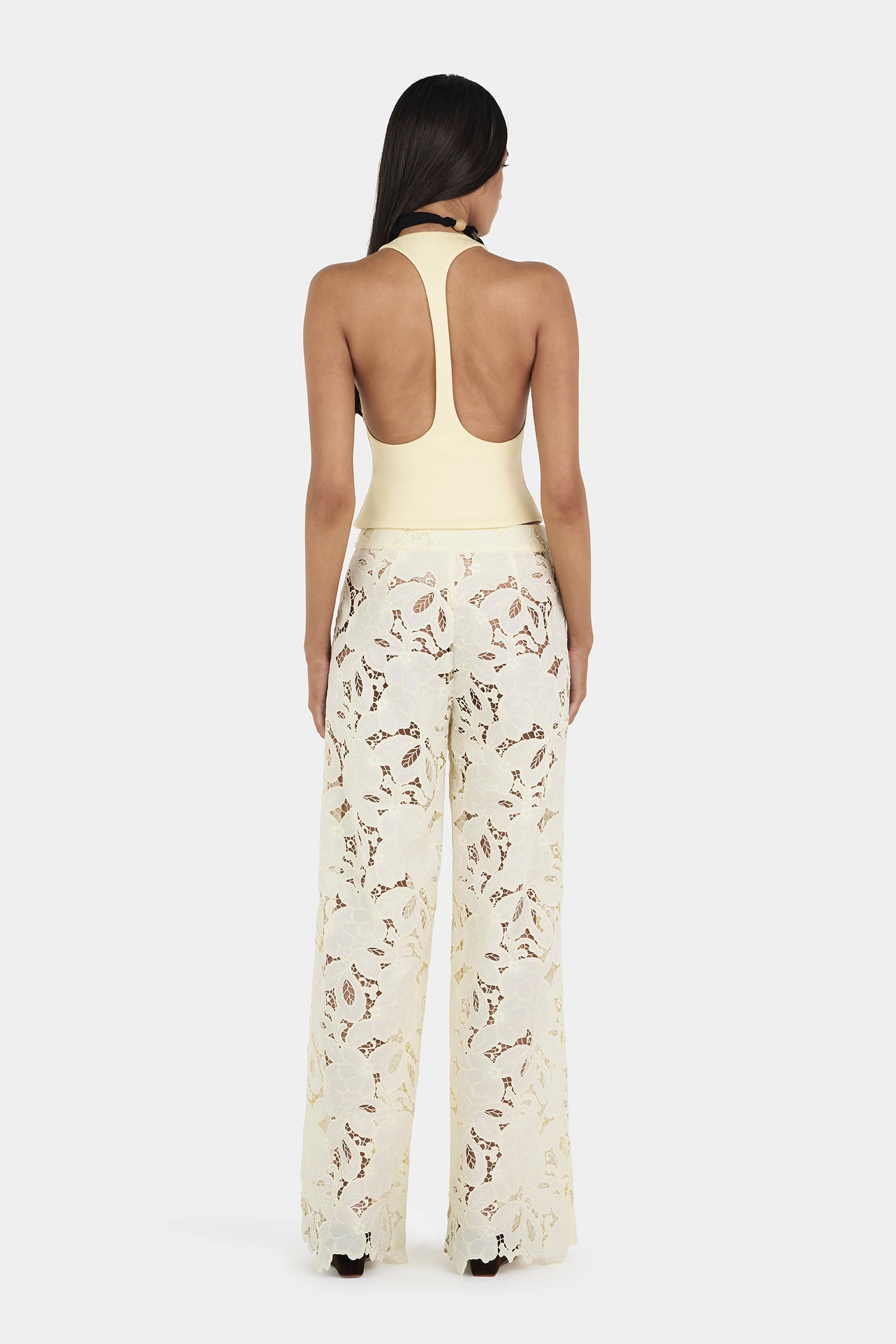 Lotus Lace Pant Butter