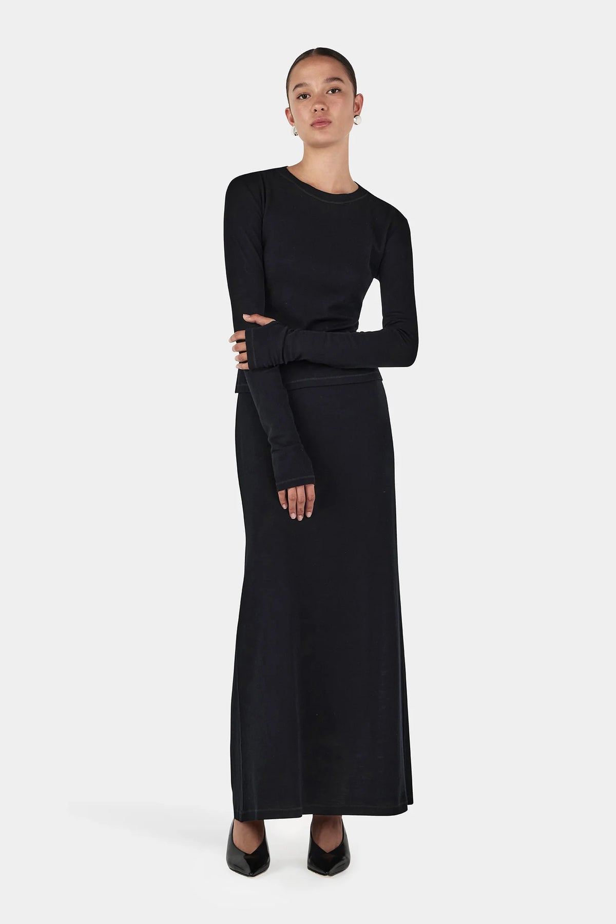 Gerard Wool Skirt