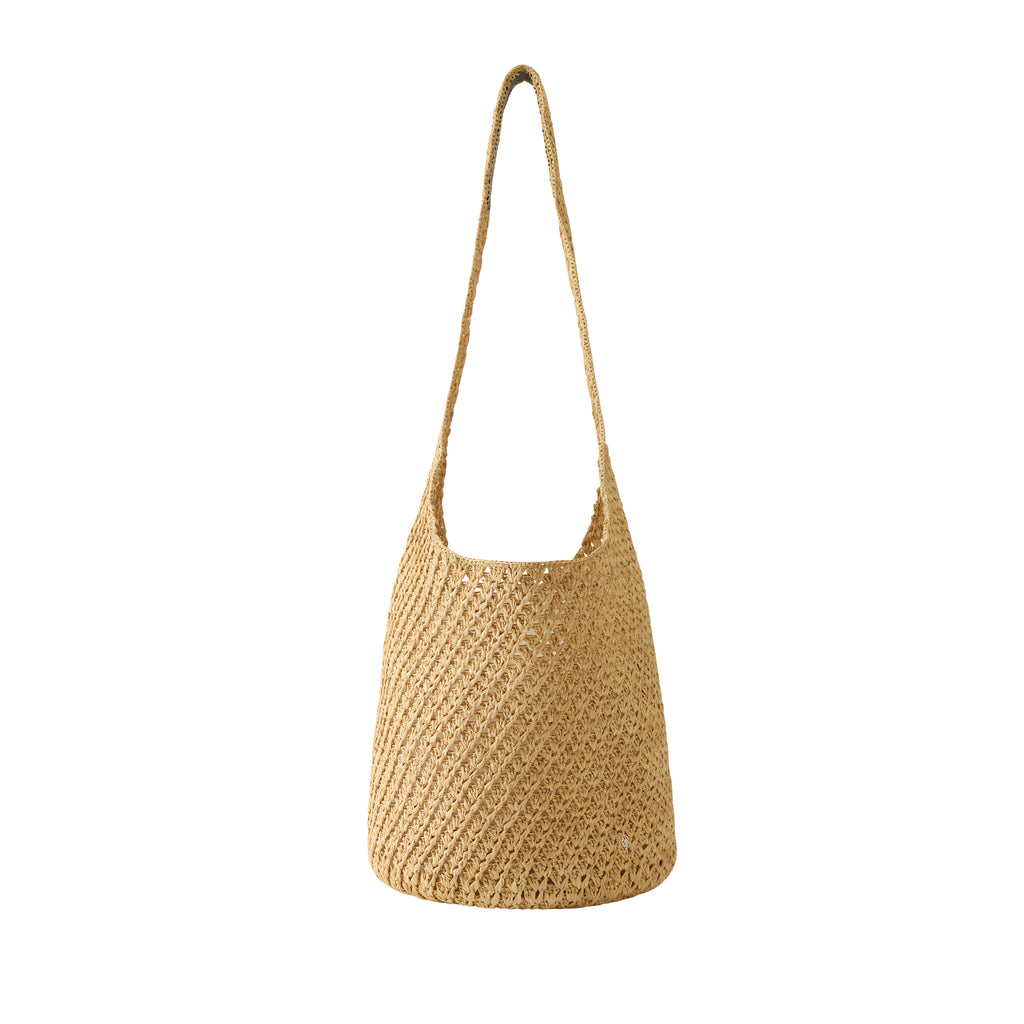 Lani Raffia Crochet Small Natural