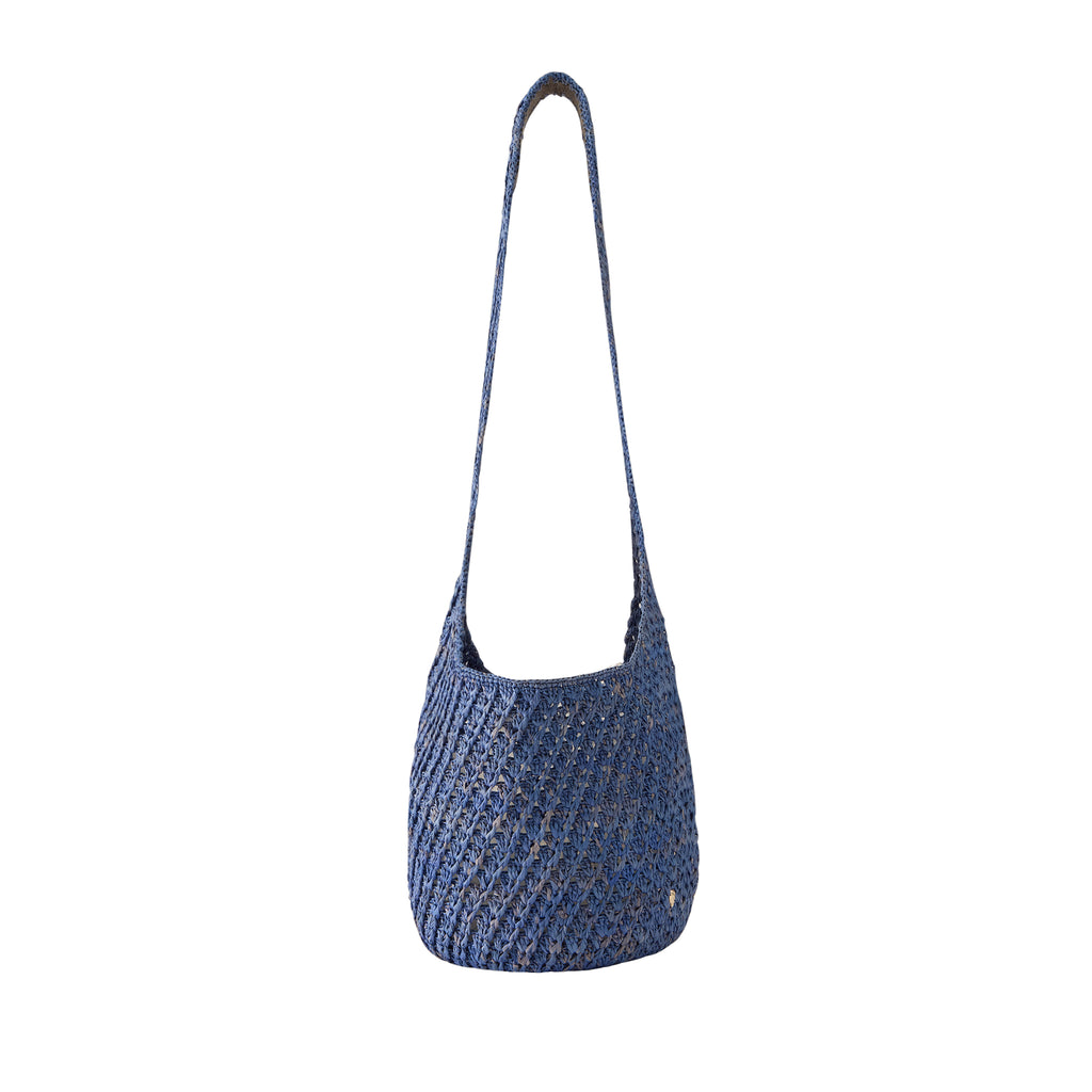 Lani Raffia Crochet Small Lapis