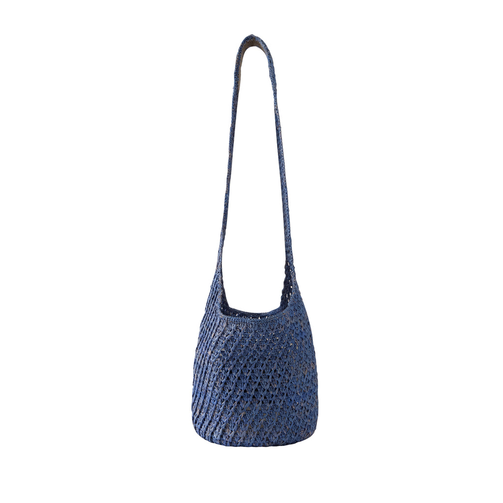 Lani Raffia Crochet Small Lapis
