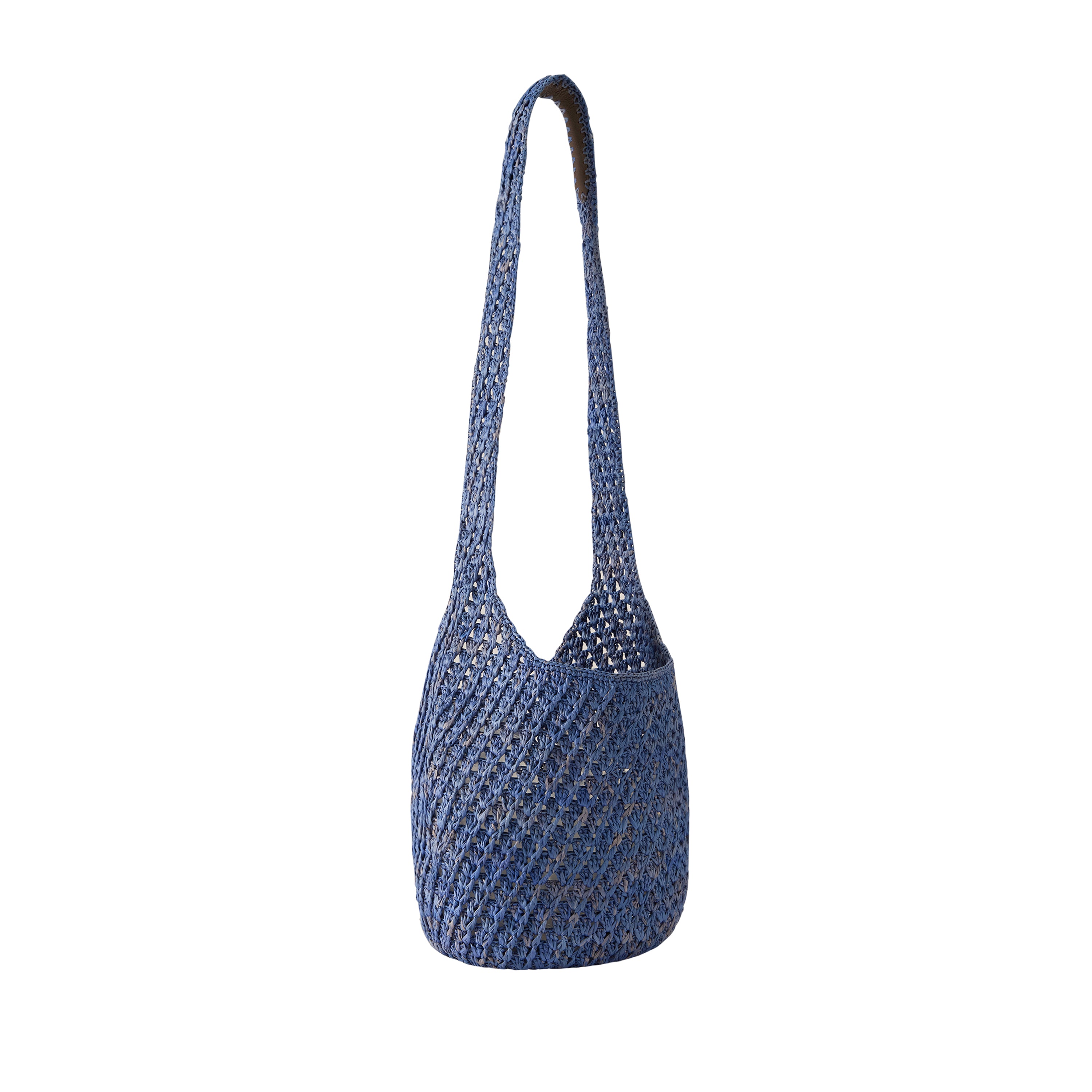 Lani Raffia Crochet Small Lapis