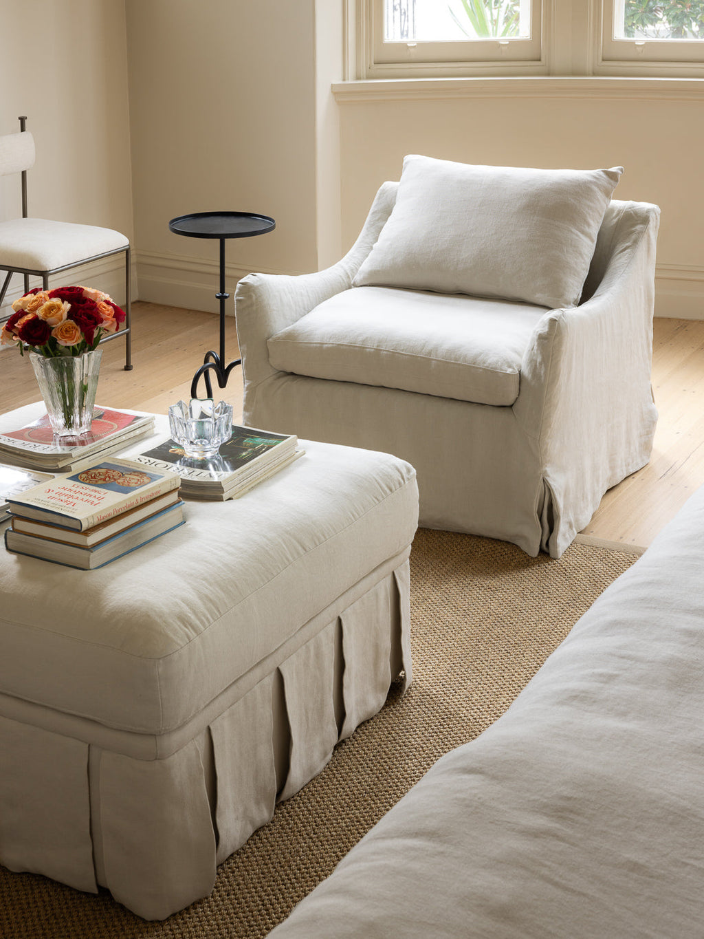Louis Armchair Creme