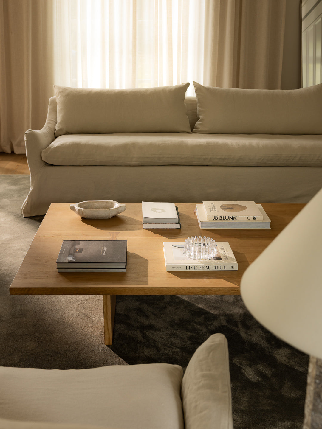 Louis Sofa 3s Creme