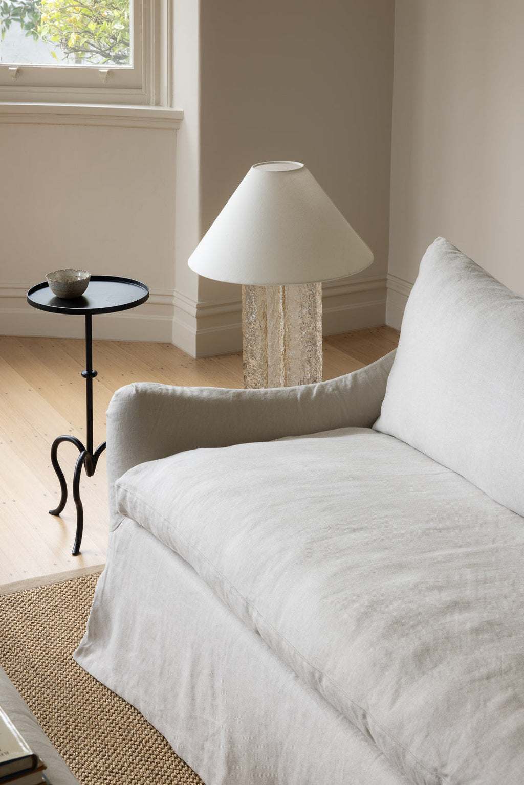 Louis Sofa 3s Creme