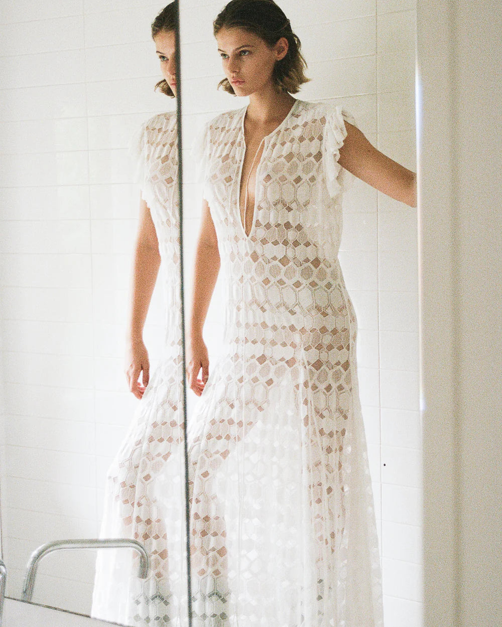 Full Length Lace Dress
