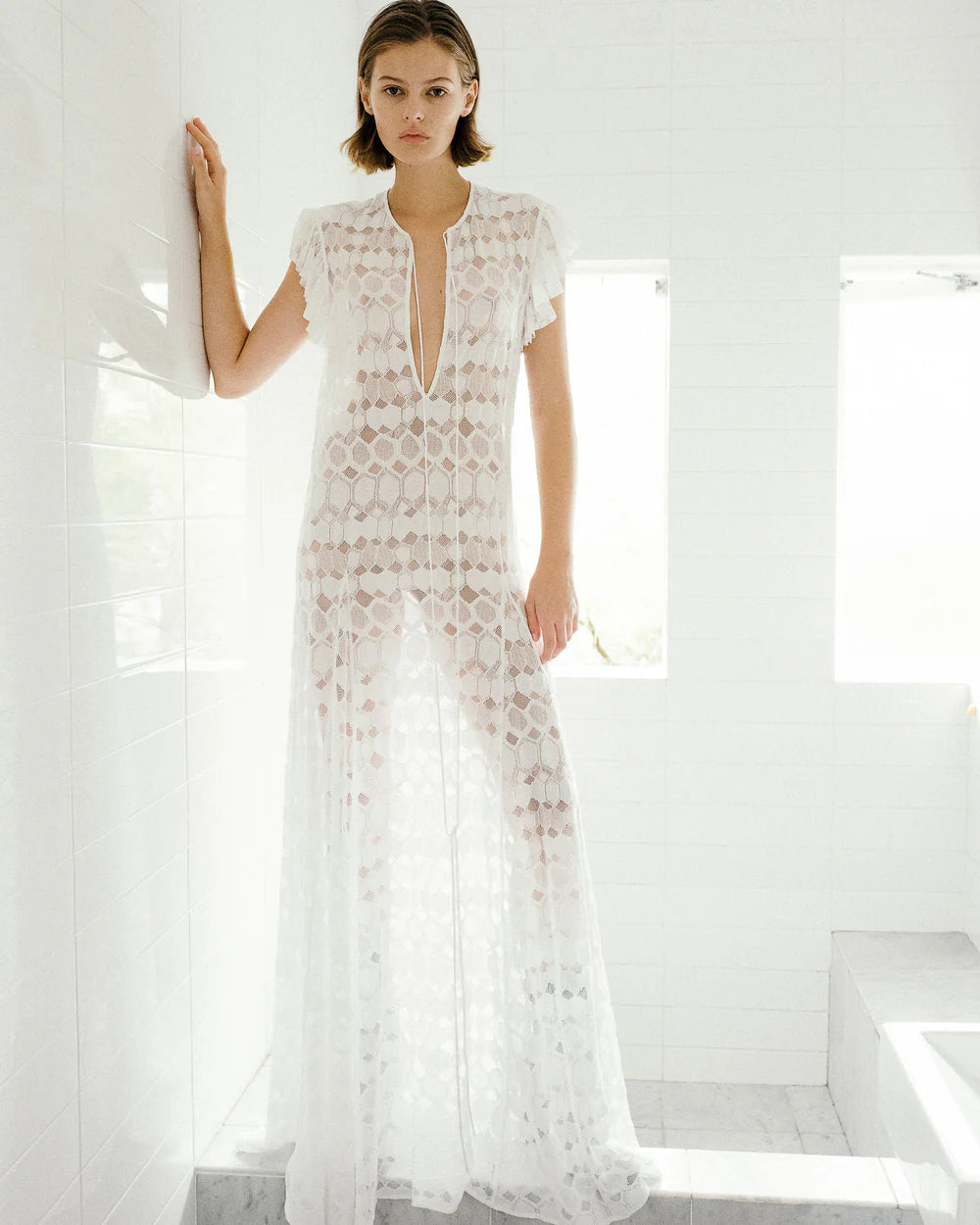 Full Length Lace Dress