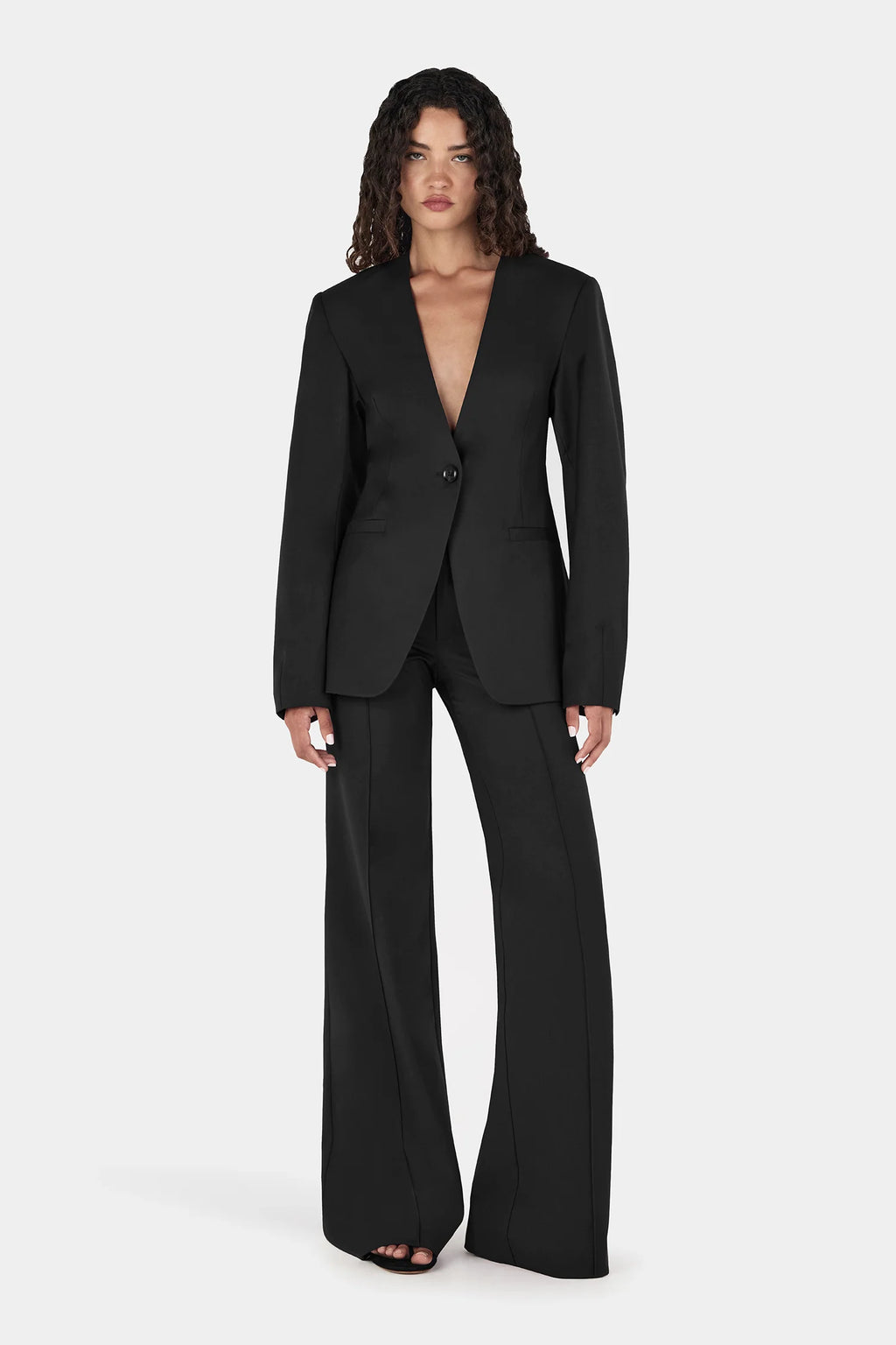 Maxine Collarless Blazer
