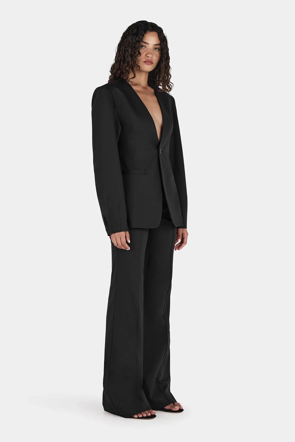 Maxine Collarless Blazer