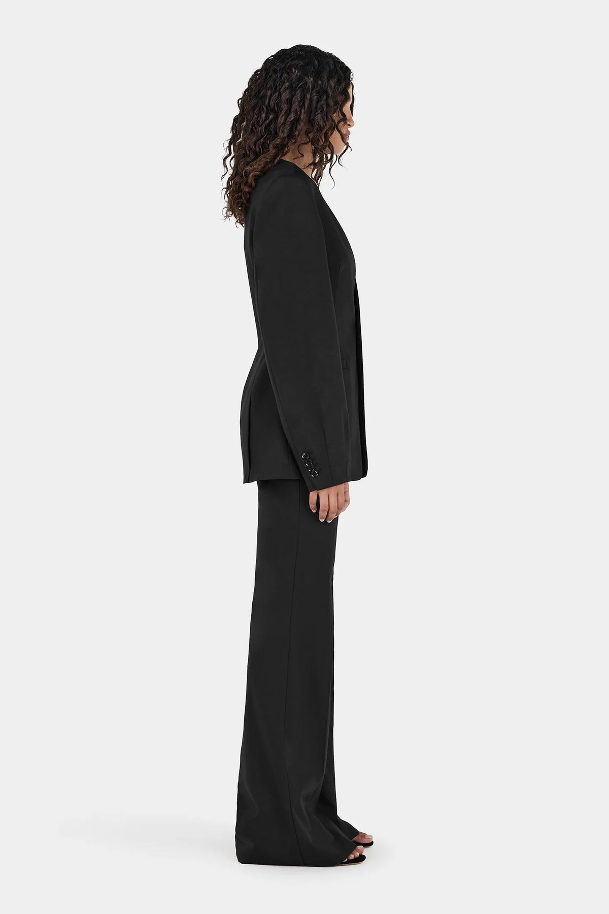 Maxine Collarless Blazer