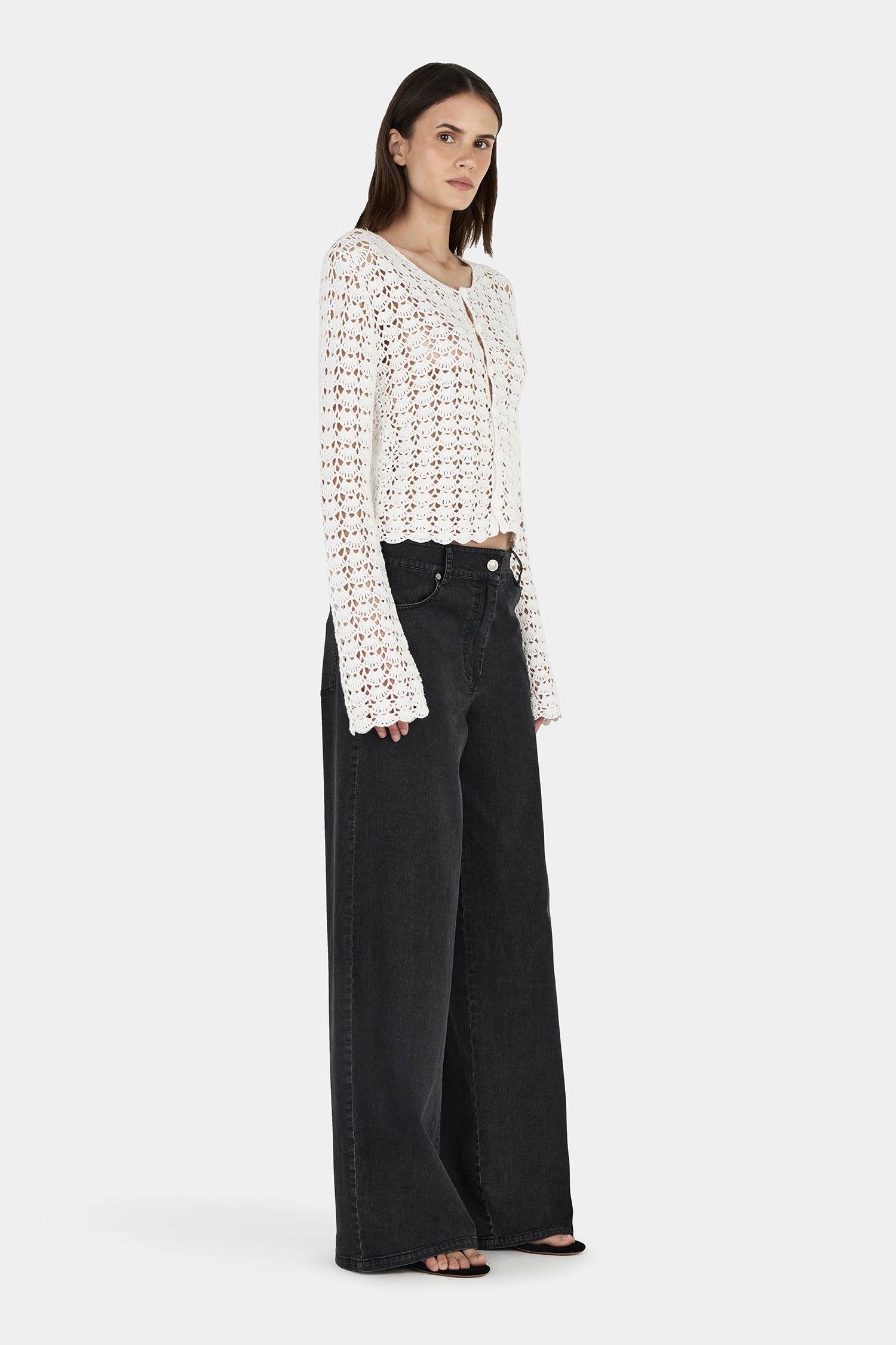 Monfries Chambray Pants Charcoal Chambray
